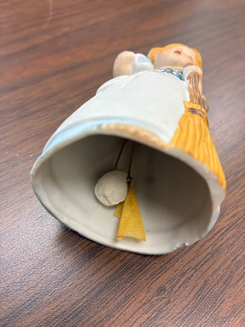Vintage 1978 Jasco Meri-Bells “Cinderella” Bisque Porcelain Figurine Bell